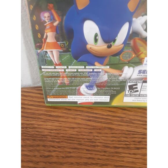 Microsoft Xbox 360 Sega Superstars: Tennis/Xbox Live Arcade Complete - Picture 8 of 10